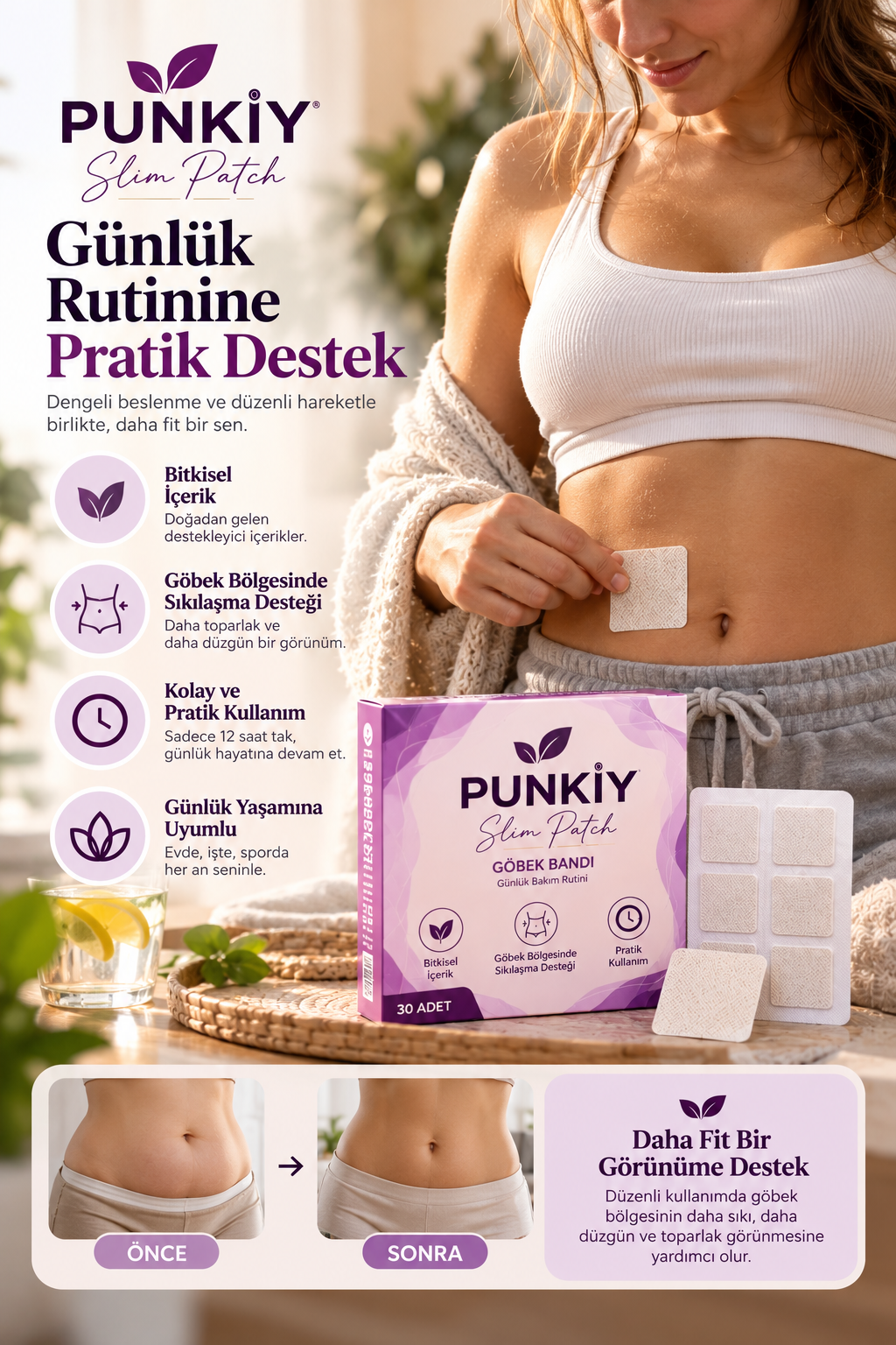 KENDİN İÇİN BİR ADIM AT.  30 günlük rutinini başlat.
